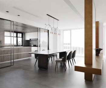 Modern Dining Room-ID:123225935