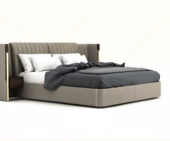 Modern Double Bed-ID:792746075
