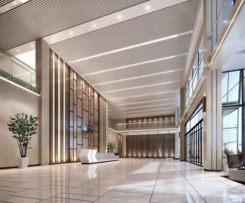 Modern Office Reception Desk-ID:203217986