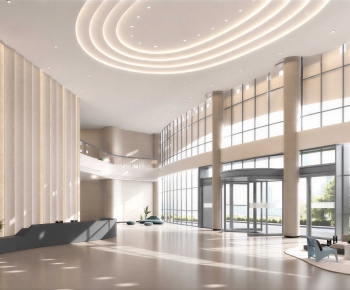 Modern Office Reception Desk-ID:552587034