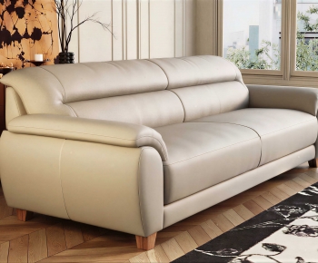 Modern Three-seat Sofa-ID:394558976