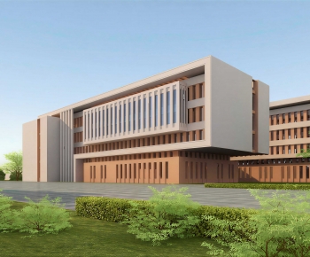 Modern Appearance Of Commercial Building-ID:423019896