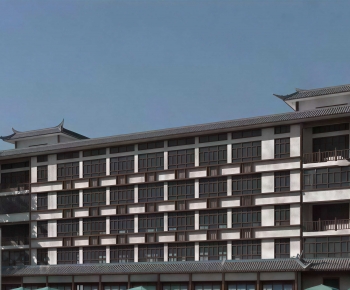 Chinese Style Building Appearance-ID:800192126