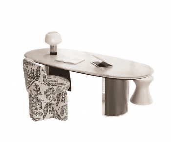 Modern Computer Desk And Chair-ID:252233984