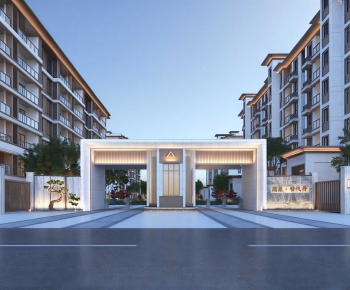 Modern Building Appearance-ID:595359094