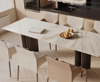 Modern Dining Table And Chairs-ID:875866893