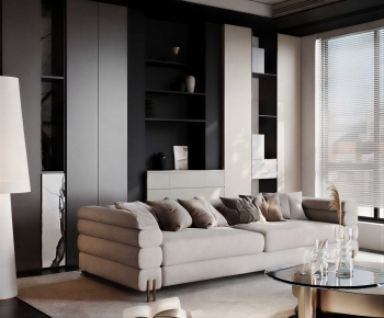 Modern A Living Room-ID:191323045
