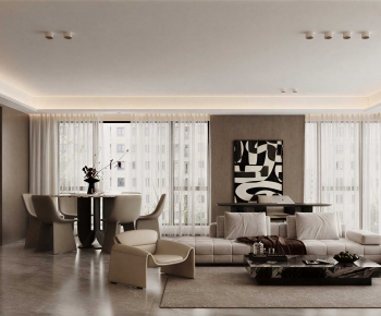 Modern A Living Room-ID:829893119