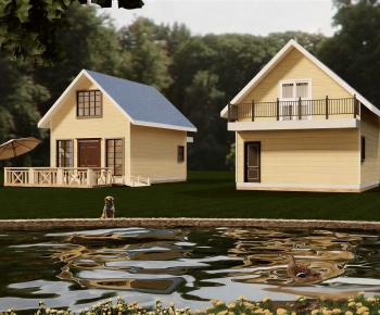 Modern Building Appearance-ID:617389754