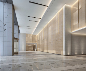 Modern Office Reception Desk-ID:688515906