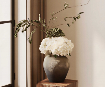 Wabi-sabi Style Flower Arrangement-ID:589524988