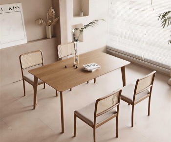 Modern Dining Table And Chairs-ID:411970625