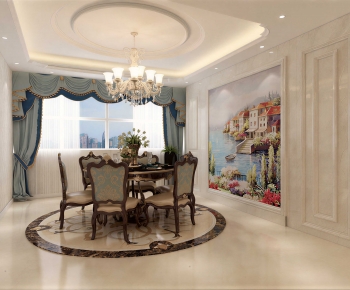 European Style Dining Room-ID:984730714