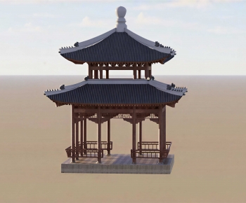 New Chinese Style Building Component-ID:229506024