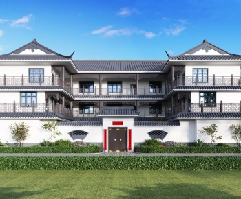 Chinese Style Residential Building-ID:210876945
