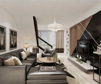 Modern A Living Room-ID:845968965