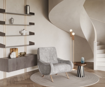 Modern Single Sofa-ID:351828103
