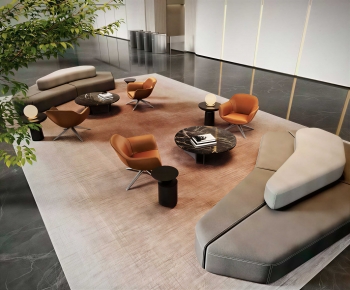 Modern Sofa Combination-ID:381442074