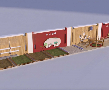 Modern Building Component-ID:261989127