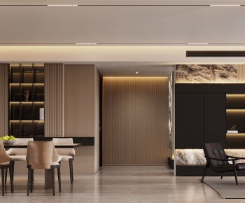 Modern A Living Room-ID:970340971