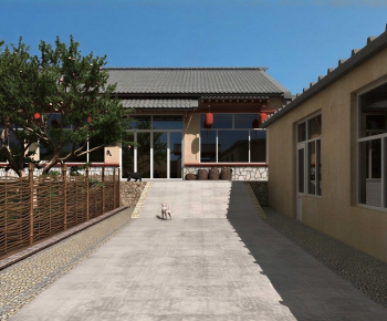 Chinese Style Courtyard/landscape-ID:920891056