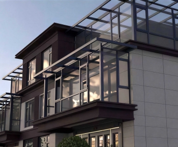 Modern Building Appearance-ID:667769917