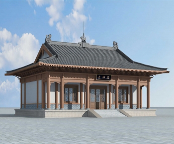 Chinese Style Ancient Architectural Buildings-ID:360085015