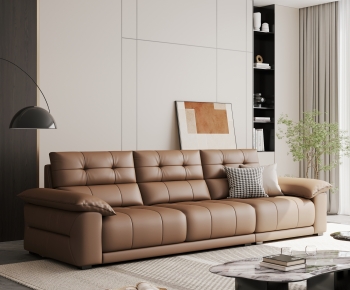 Modern Three-seat Sofa-ID:224083907