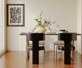 Modern Dining Table And Chairs-ID:456839089