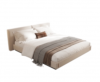 Modern Double Bed-ID:800281053
