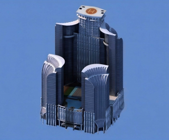 Modern Building Appearance-ID:226644997