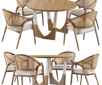 Modern Dining Table And Chairs-ID:961730539
