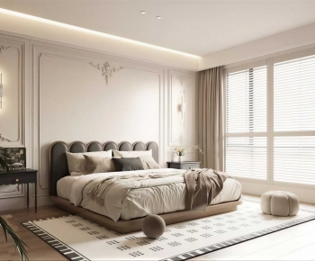 French Style Bedroom-ID:212291967