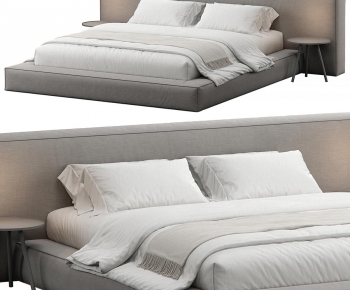 Modern Double Bed-ID:909492022