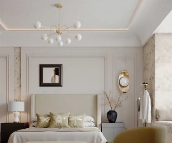 French Style Bedroom-ID:762341985