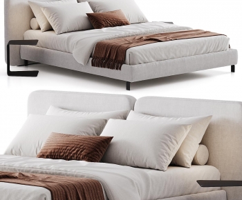 Modern Double Bed-ID:888900863