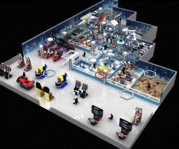 Modern Equipment For Children-ID:376076948