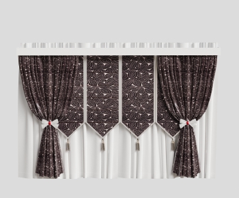 Simple European Style The Curtain-ID:234854945