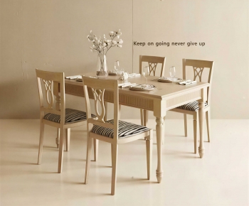 Modern Dining Table And Chairs-ID:662096981