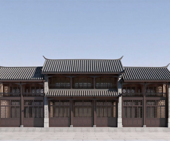 Chinese Style Ancient Architectural Buildings-ID:320260592