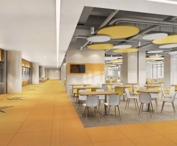 Modern Office Canteen-ID:413060908