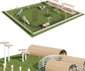 Modern Building Component-ID:518971928