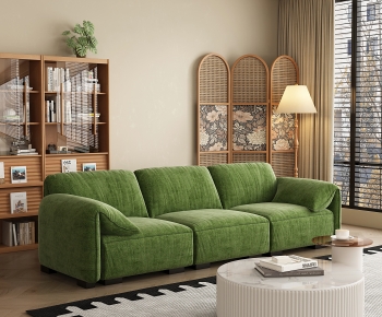 Modern Three-seat Sofa-ID:686038971