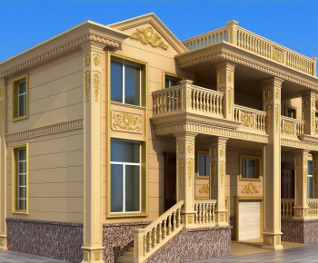 European Style Villa Appearance-ID:772376065