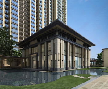 Modern Building Appearance-ID:992902999