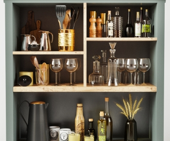 Modern Wine Cabinet-ID:452685127
