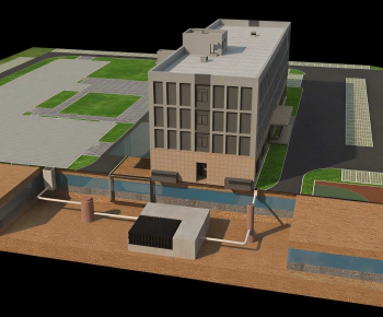 Modern Building Appearance-ID:877677922