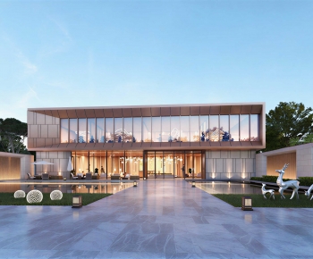 Modern Appearance Of Commercial Building-ID:837620027