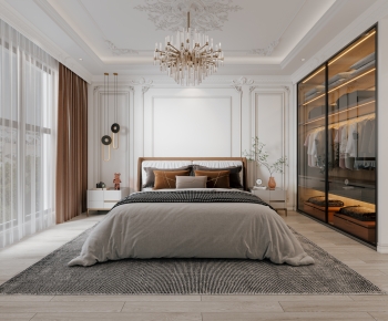 French Style Bedroom-ID:124113082