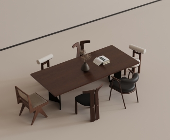 Modern Dining Table And Chairs-ID:520411978